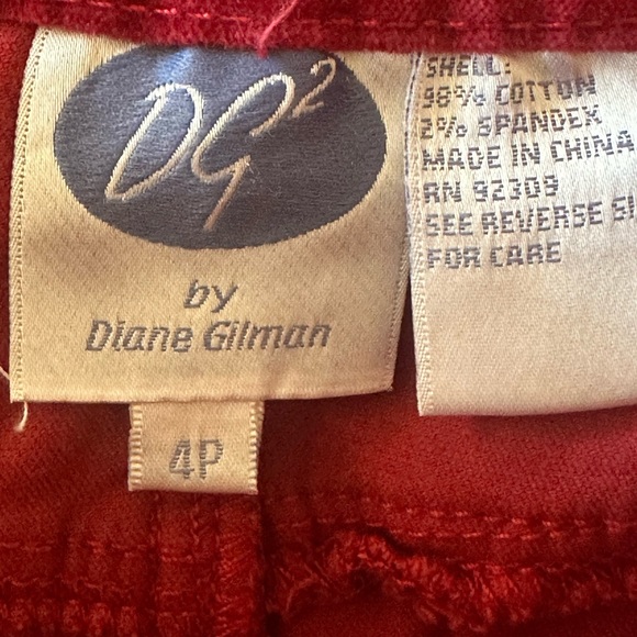 Diane Gilman (DG2) 2 pair Size 4 PETITE Pants - Picture 10 of 16